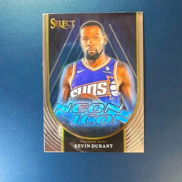 Kevin Durant Neon Icon Insert 2024 Panini Select NBA Phoenix Suns - Picture 1 of 2